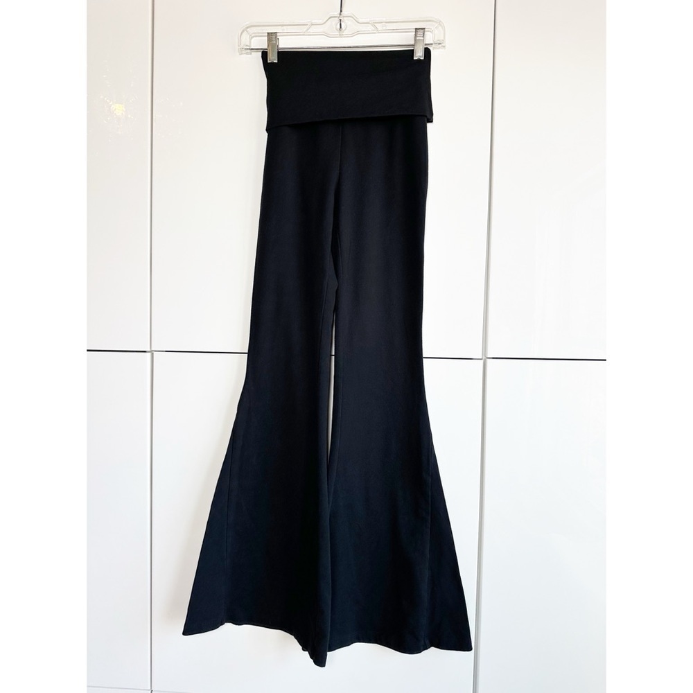 Offline by Aerie OG Foldover Super Flare Hi-Rise Legging Black Size XS